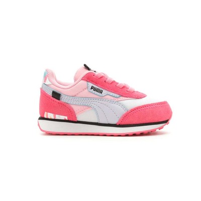 

Кроссовки Puma Future Rider Nail Glam для маленьких девочек, размер 7 М, повседневная обувь 390257, Белый, Puma Future Rider Nail Glam Toddler