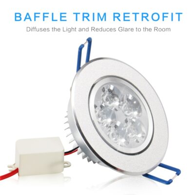 3W/4W/5W 10X Downlight LED Dimmable Spotlight Ceiling Panel Light Recessed Lamp