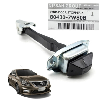 For Nissan Almera Versa 2012 19 L/R Arm Front Door Stop Check Limiter Strap