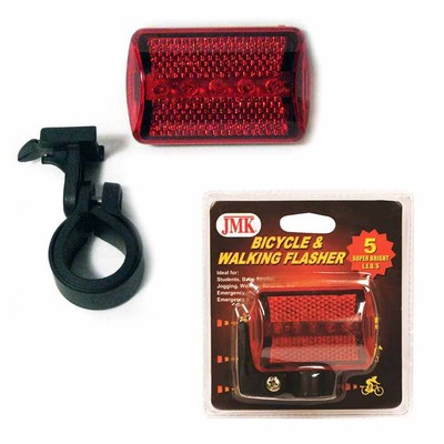 5 LED Bike Light Blinker Flasher Rear Safety Lamp