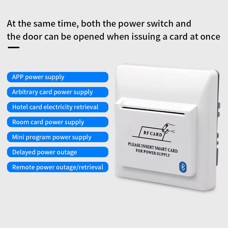 TTHotel Power Saver TT Hotel Energy Saving Switch RFID 13.56Mhz Card App Power C