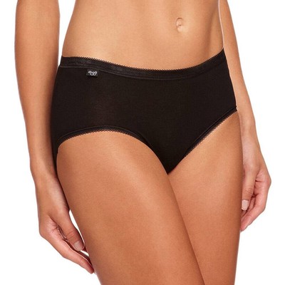 Women's Stretch Cotton Basic+ Midi Briefs Sloggi (2pack)