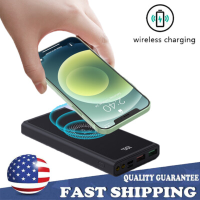 1000000mAh Mag Safe Wireless Power Bank Battery Pack For iPhone 15/14/13 Pro Max