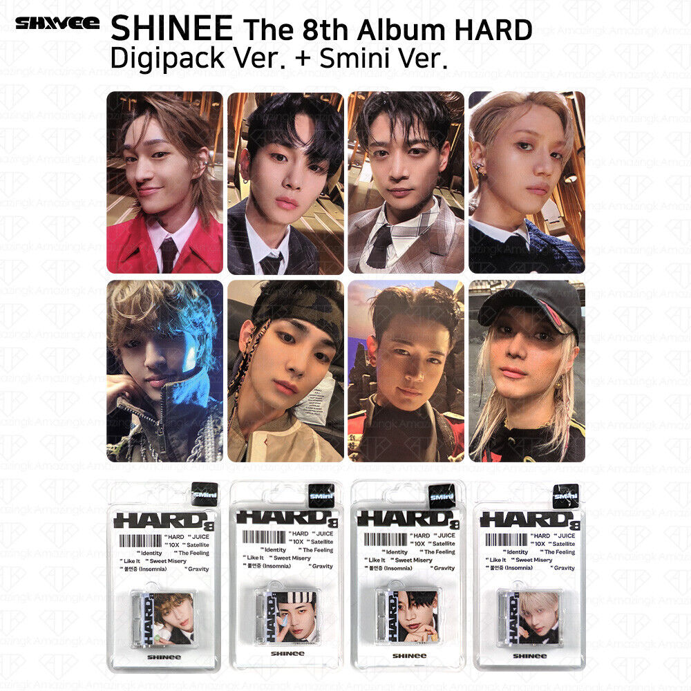 SHINee The 8th Album HARD Smini Digipack Ver Photocard Onew SHINee The 8th Album HARD Smini Digipack Ver Photocard Onew