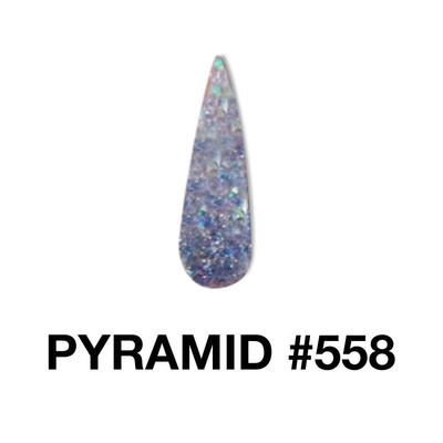 Pyramid Duo Matching Colors (Gel Polish & Nail Lacquer) - Color 558