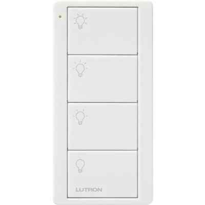 BRAND NEW Lutron Pico 4-Button Wireless Remote Control (White) PJ2-4B-GWH-L31