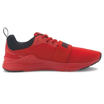 

Кроссовки Puma Wired Running Mens Red Athletic Shoes 373015-05, Красный, Puma Wired Running