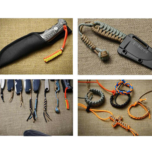 500FT 550 Parachute Cord Rope 7 Strand Nylon Mil-Spec Type III Military Paracord