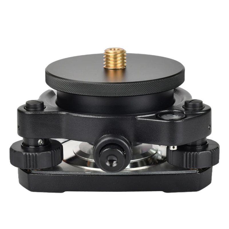 5/8"x11 Thread Three-Jaw Tribrach with Optical Plummet Rotating Adapter Prism GP