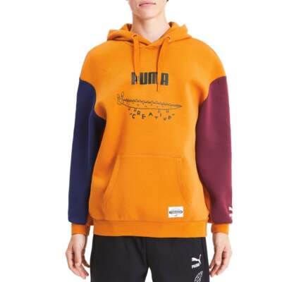 

Puma X Tyakasha Pullover Hoodie Mens Brown Повседневная верхняя одежда 595558-64, Коричневый