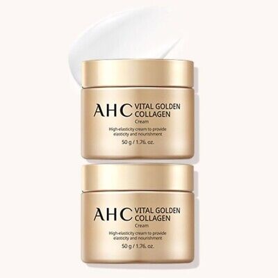 AHC Vital Golden Collagen Cream 50g (2EA) Anti-Aging Skin Korean Cosmetics