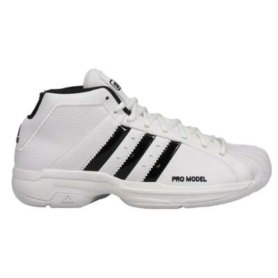 

Adidas Pro Model 2G Баскетбольные мужские белые кроссовки Спортивная обувь FW4344, Белый, adidas Pro Model 2G Basketball
