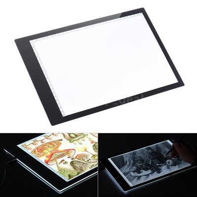LED Tracing light Box Board Artist Tattoo Drawing Pad 153939 Stencil Display M2A0