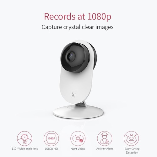 YI Indoor Wireless 1080p Home Camera