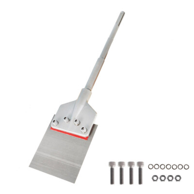 6'' Wide Tile Removal Bit and Heavy Duty Blade 6'' × 25'' SDS Max Floor Scraper