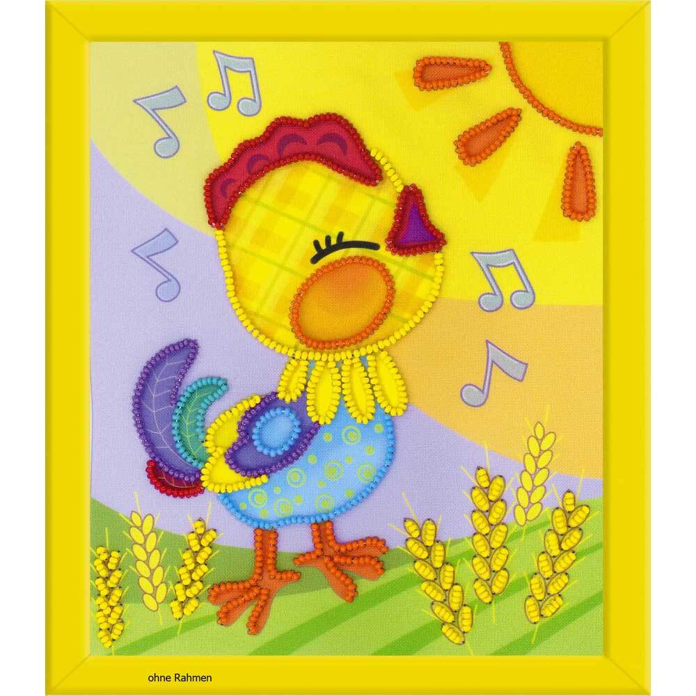 Riolis counted cross stitch Kit Good Morning!, DIY