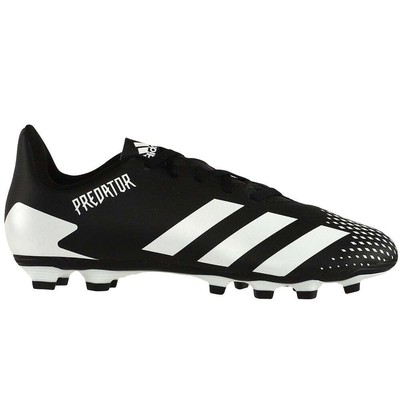 Adidas Predator 20.4 Гибкие футбольные бутсы для мальчиков Молодежные черные кроссовки для мальчиков Ath