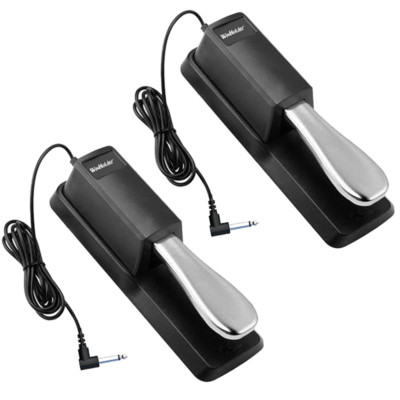 2 Pack Yamaha Universal Sustain Pedal for Electronic Keyboards Digital Pianos US