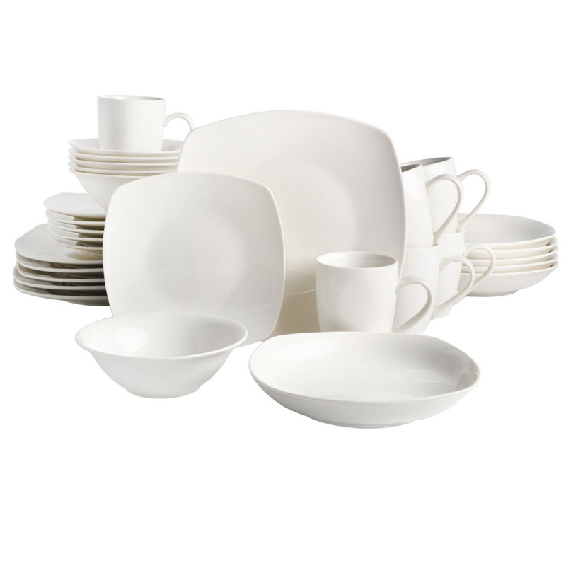 Gibson Home Liberty Hill 30-piece, White