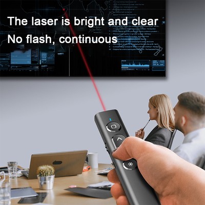Power point Presentation Remote Wireless USB Laser PPT Presenter Pointer Clicker