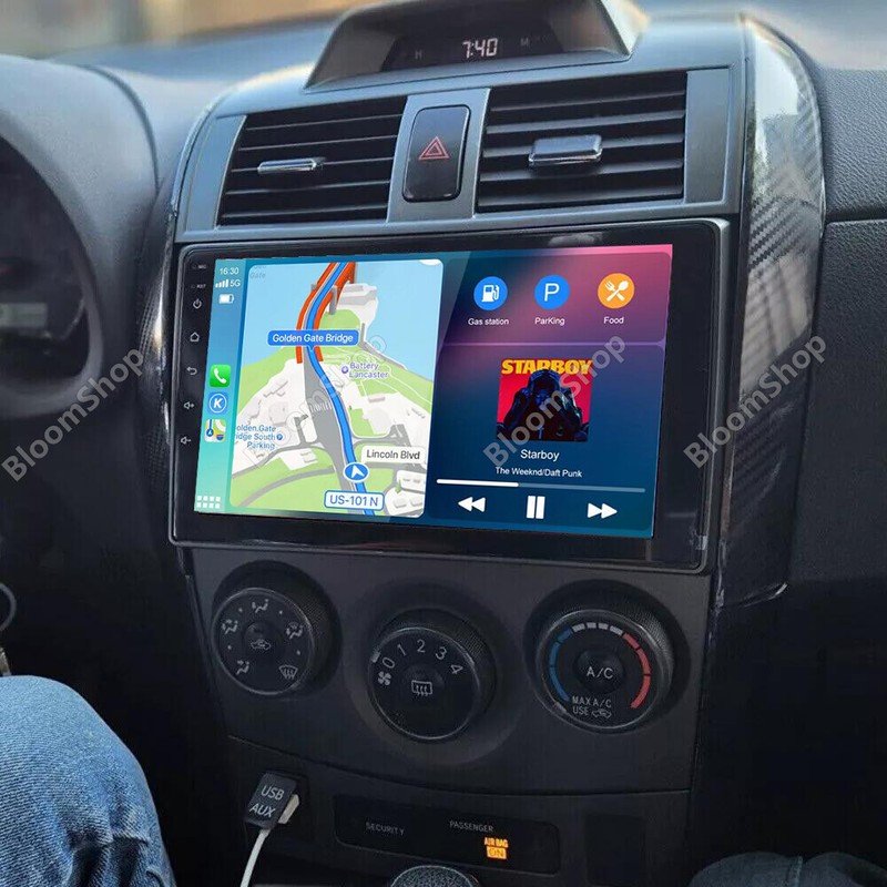 FOR TOYOTA COROLLA 2009-2013 Apple Carplay Car Radio Android 13