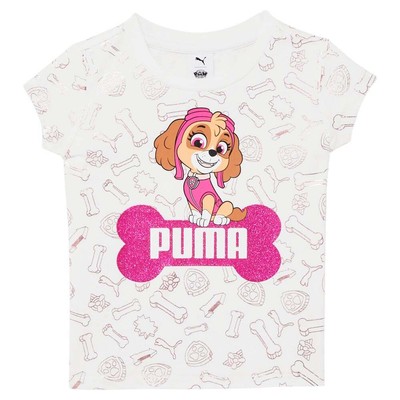 

Puma Patrol X Aop Crew Neck Short Sleeve TShirt Молодежные девушки Размер  Случайные топы, Белый, Puma Patrol X Aop Crew Neck Short Sleeve TShirt Youth