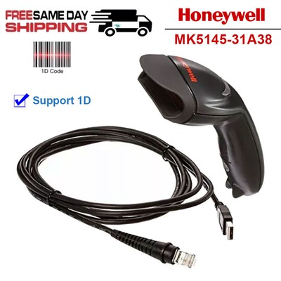 Honeywell Metrologic MK5145-31A38 Eclipse MS5145 1D Barcode Scanner w USB Cable