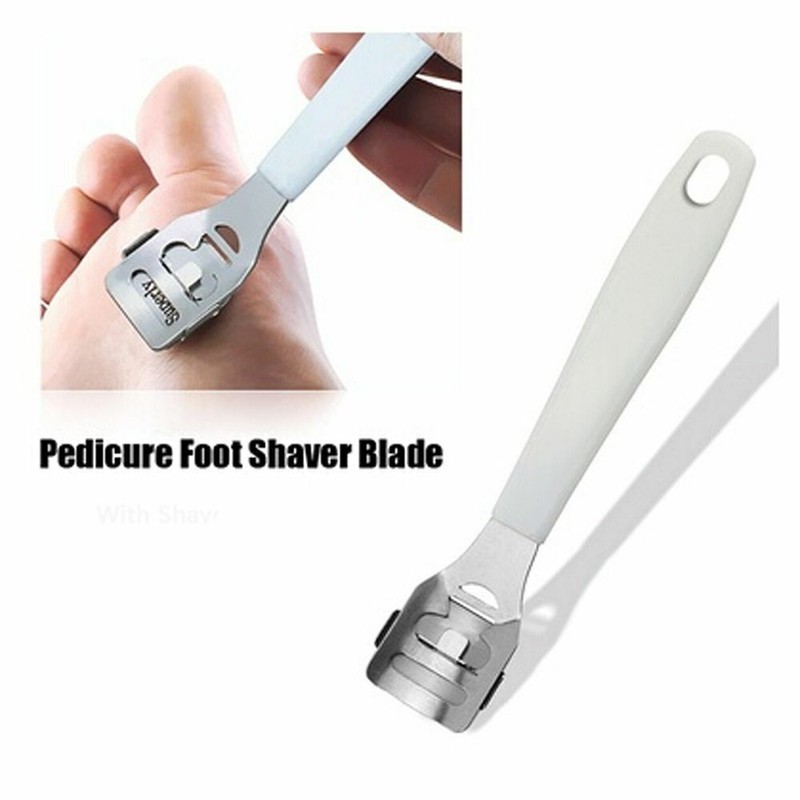 Steel Beauty Pedicure Tools Foot Callus Remover Dead Skin Blade Shaver