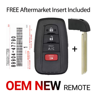 2021 Toyota Prius Prime Smart Keyless Remote 89904-47790 HYQ14FLA BOARD 3450
