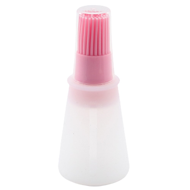 Oil Brush Food Grade Convenient Anti-Leak Silicone Portable Oil Bottle with Brus