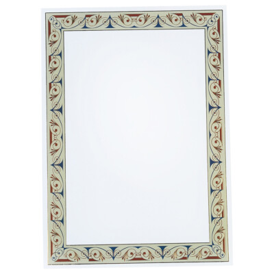 Design K - 20 Sheet Border Design Paper for Certificate or