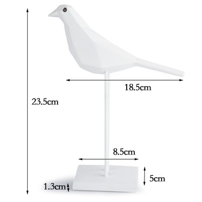 Eames Bird modern simple black  white pigeon home window decoration Fashion