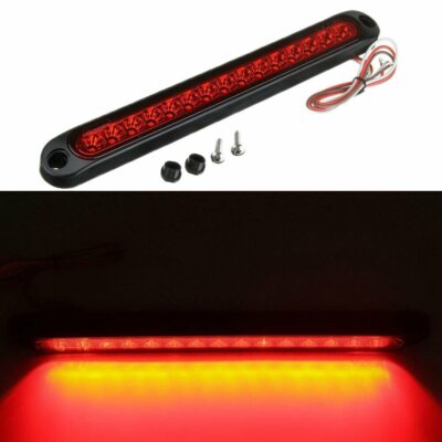 Universal LED 3rd Brake Light Car Rear Window High Mount Red Stop Tail Lamp Bar