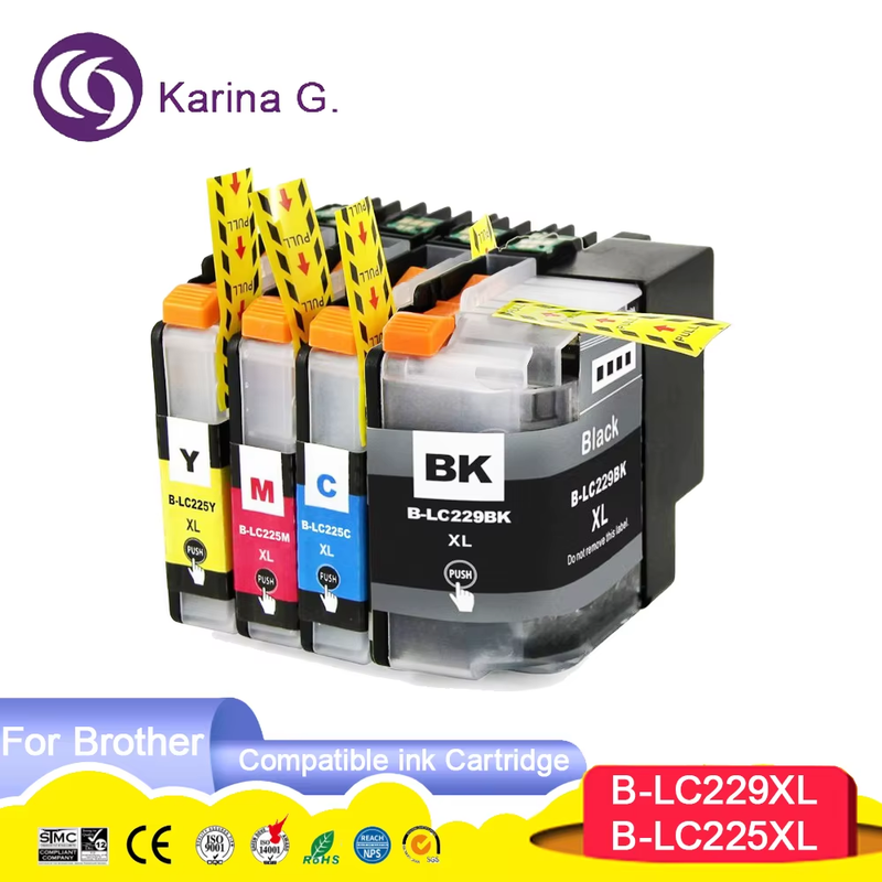 Compatible Ink Cartridge For LC229 LC225 For MFC-J5320DW/J5620DW/J5625DW /J572