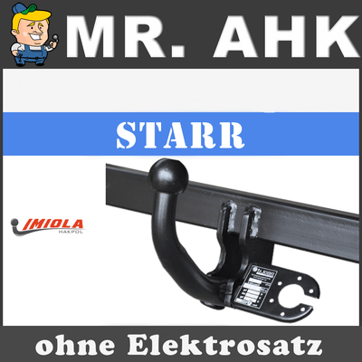 Für BMW X3 E83 04-10 Anhängerkupplung AHK starr inkl 13pol E-Satz neu