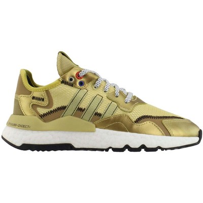 

Adidas Nite Jogger Женские золотые кроссовки на шнуровке Повседневная обувь EF5427, Золотой, adidas Nite Jogger Lace Up
