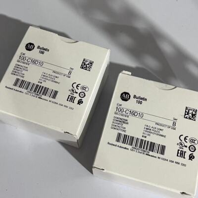 New Allen-Bradley 100-C16D10 IEC Contactor 16 A,110V 50 Hz