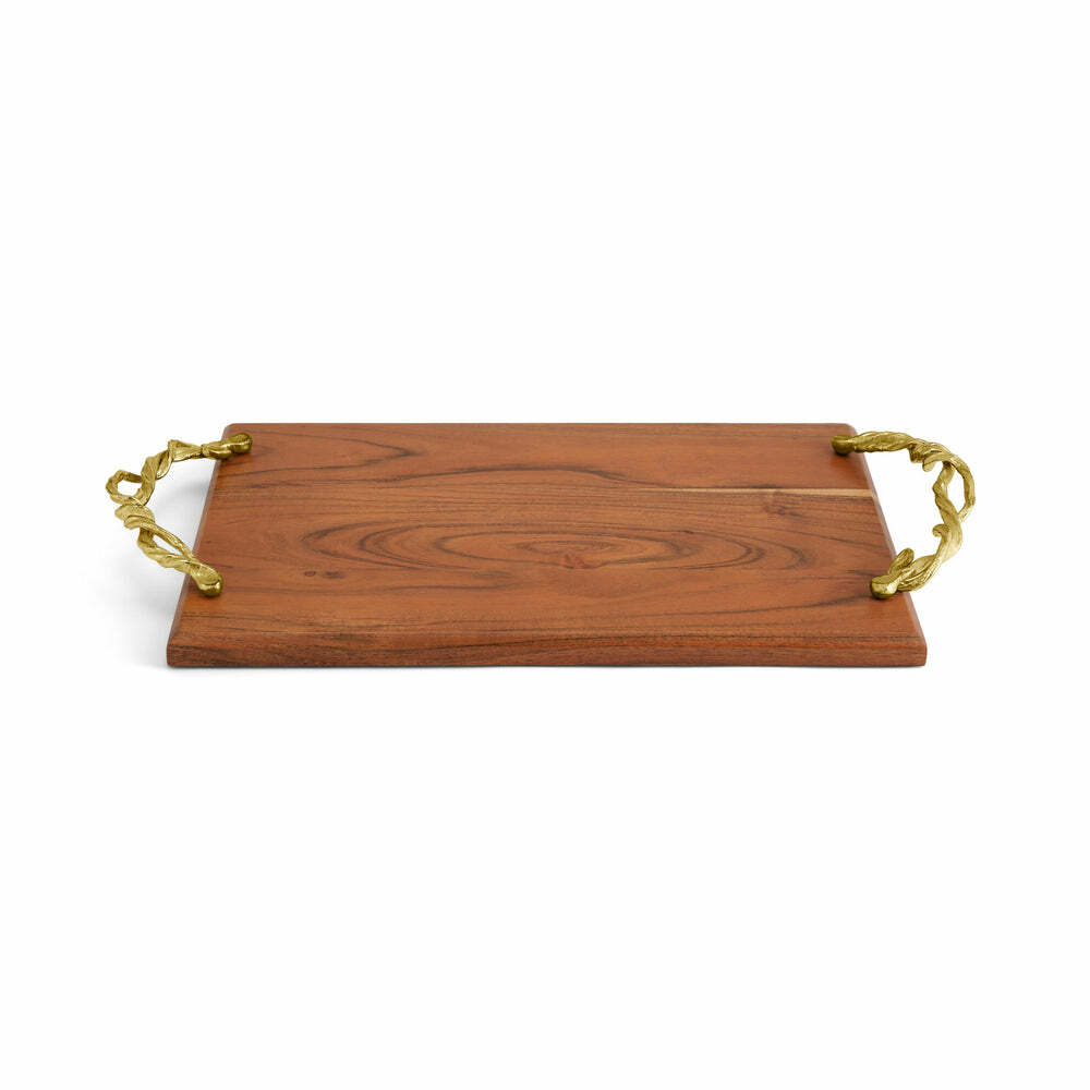 専用ページ❸ Michael Aram - Wisteria Gold Wood Bread Board with Gold