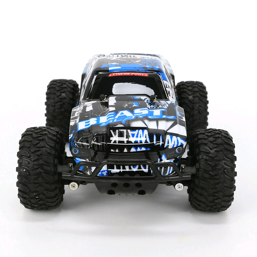 2WD RC Monster Truck Mit Akku Ferngesteuertes Auto Geländewagen Buggy Off-Road