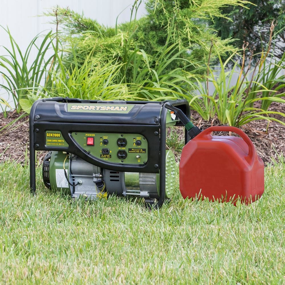 Portable Power Generator 2000/1400 Watt Gasoline Fuel 3.5HP Engine 4-Stroke OHV