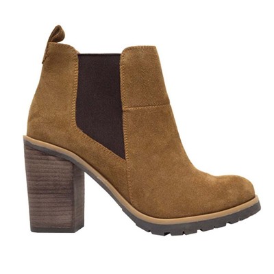 

Crevo Alicia Round Toe Chelsea Boots Womens Size 11 B Casual Boots CW1086-230, Бежевый, Crevo Alicia Round Toe Chelsea Booties