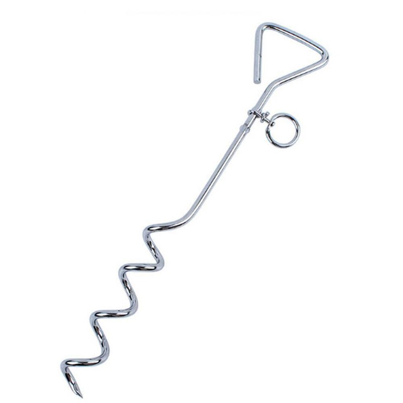 618pc Stainless STEEL CORKSCREW GROUND PEG CAMPING TENT STAKE HEAVY