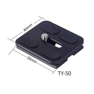 Quick Release Plate TY50 for Arca-Swiss Camera Tripod Ballhead Compatibility