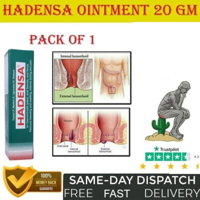 Hemorrhoids Remove Ointment Herbal Cream Relief Piles Pain Reduce Itching Burns