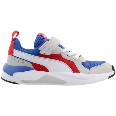 

Кроссовки Puma XRay Ac Slip On Toddler Boys Size 3 M Повседневная обувь 372921-04, Blue;grey, Puma XRay Ac Slip On Toddler