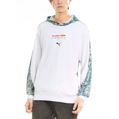

Мужская белая повседневная верхняя одежда Puma Rbr Aop Pullover Hoodie 763121-03, Белый