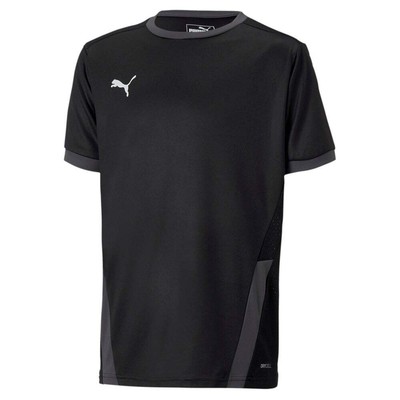 

Футболка Puma Team Goal с круглым вырезом и короткими рукавами 23 для мальчиков, черная 7041600, Черный, Puma Team Goal Crew Neck Short Sleeve 23 Soccer Jersey Youth