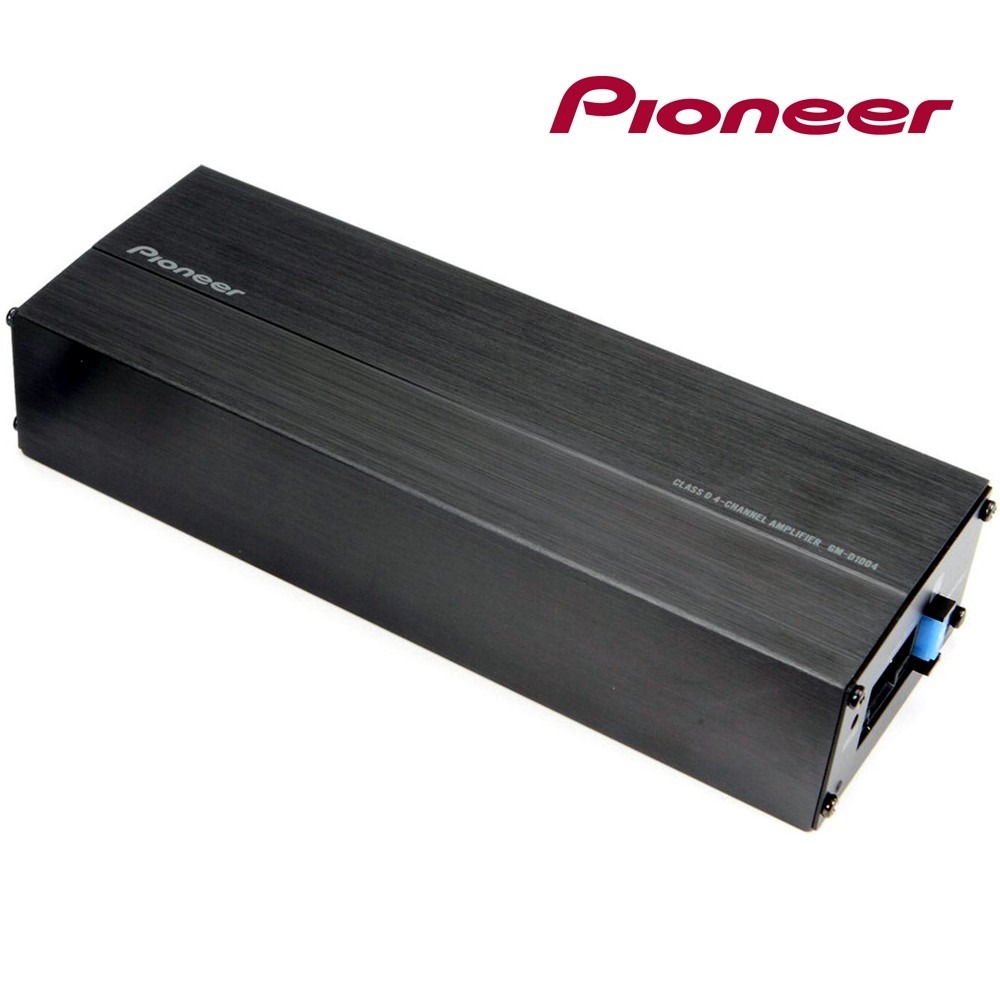 Pioneer Gm D1004 Compact Class D 4 Channel Amplifier 400w