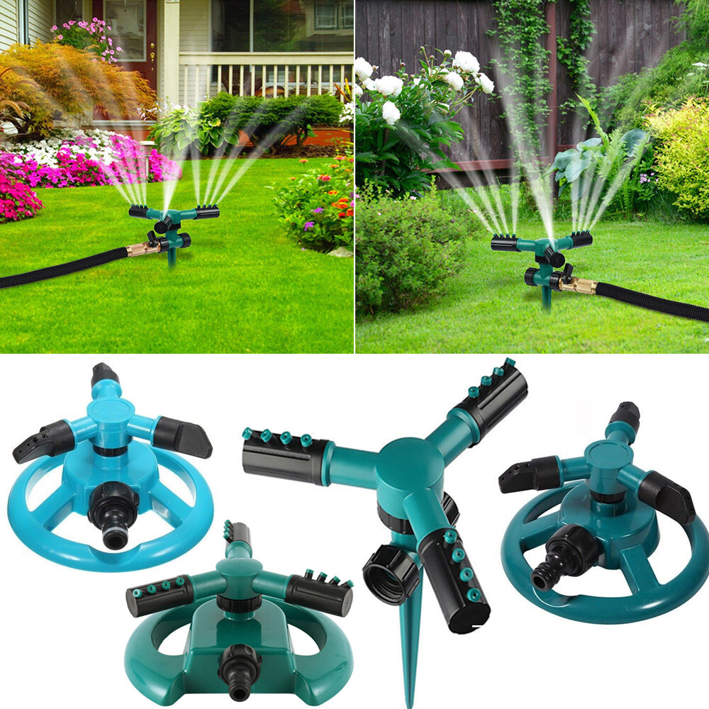 360 Rotating Lawn Sprinkler Automatic Watering Sprinkler System