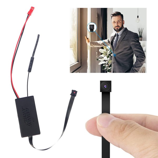 1080p Nanny Cam WiFi 4K HD Wireless Mini Hidden Pinhole Screw Camera DVR - Image 4